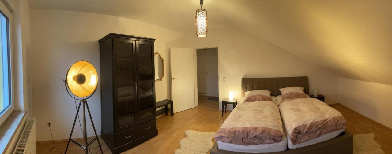 Ferienwohnung Balkonblick Am Hirschberg ザンクト・ヴェンデル エクステリア 写真